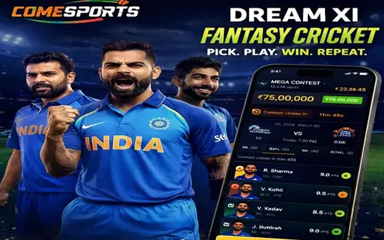 India vs Australia on ComeFantasy VIP